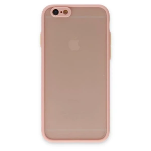 Apple iPhone 6 Kılıf Montreal Silikon Kapak - Pembe