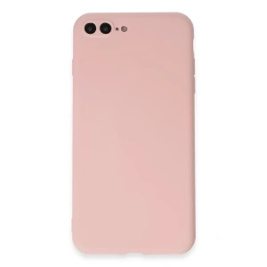 Apple iPhone 7 Plus Kılıf First Silikon - Rose Gold
