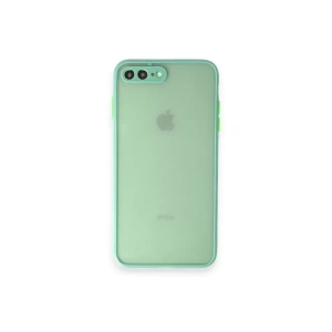 Apple iPhone 7 Plus Kılıf Montreal Silikon Kapak - Turkuaz