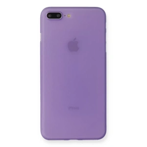 Apple iPhone 7 Plus Kılıf PP Ultra İnce Kapak - Mor