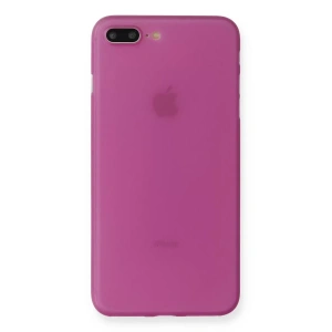 Apple iPhone 7 Plus Kılıf PP Ultra İnce Kapak - Pembe