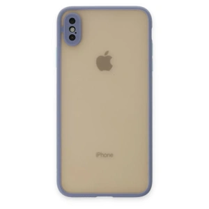 Apple iPhone X Kılıf Montreal Silikon Kapak - Gri