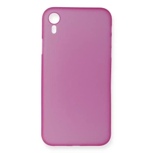 Apple iPhone XR Kılıf PP Ultra İnce Kapak - Pembe