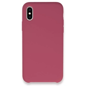 Apple iPhone XS Max Kılıf Lansman Legant Silikon - Fuşya