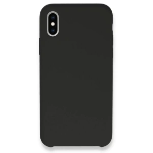 Apple iPhone XS Max Kılıf Lansman Legant Silikon - Siyah