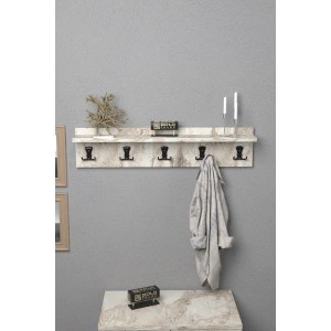 Askılık Duvar Elbise Askılığı Portmanto 80 Cm Efes Düz