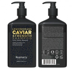 Beamarry Lemongrass Caviar Strength Shampoo 380 ml