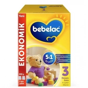 Bebelac 3 Devam Sütü 9 Ay+ 800 gr