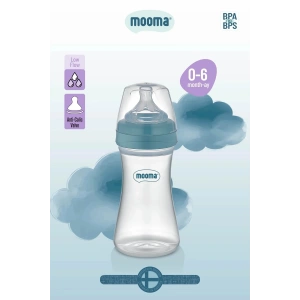 Biberon Anti Kolik Biberon 250 ml Kapaklı Biberon 0 - 6 Ay (Yavaş Akış)