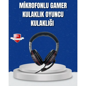 Bilgisayar  Kulaklığı – Yumuşak Pedli, Dayanıklı İpli Kablo