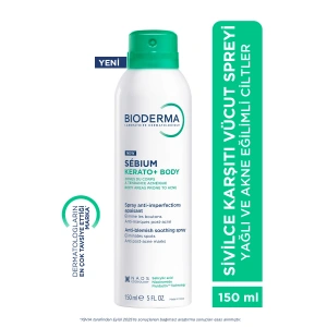 Bioderma Sebium Kerato Body Vücut Aknesi Karşıtı Sprey 150 ml