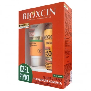 Bioxcin Suncare Yağlı Ciltler İçin Sprey 200 ml + Krem 50 ml