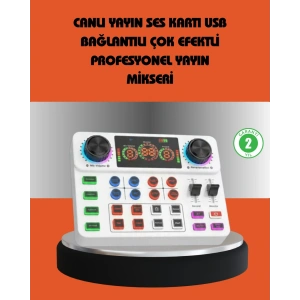 Bluetooth Bağlantılı Karaoke ve Yayın Ses Kontrol Ünitesi