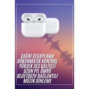 Bluetooth Kulaklık 3. Nesil Ios Android Uyumlu Yeni Nesil Wireless Charge