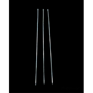 Burgulu Kuşbaşı Şişi - Metal - Kalın Kare - 50 cm