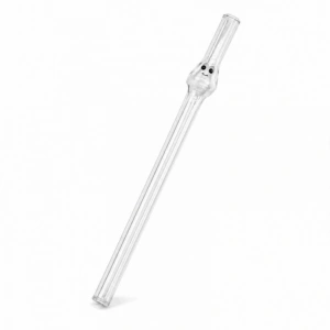 Cam Pipet - Yüz Figürlü Tasarım - 20 cm