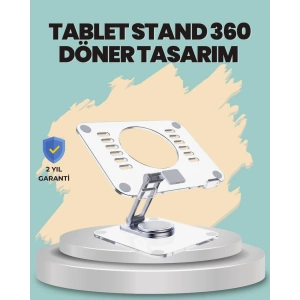 Çift Eksenli Ayarlanabilir Tablet Destek Standı