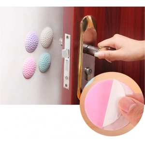 Çok Amaçlı Silikon Kapı Duvar Koruyucu Tampon - 4lü Paket