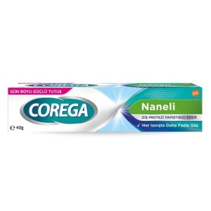 Corega Diş Protezi Yapıştırıcı Krem Naneli 40 gr