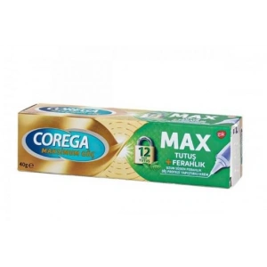 Corega Max Tutuş Ferahlık Diş Protezi Yapıştırıcı 40 gr