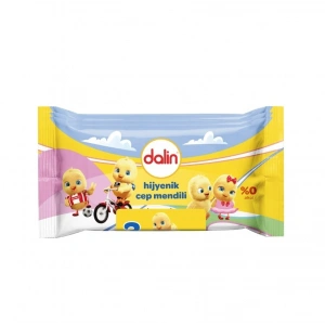 Dalin Hijyenik Islak Cep Mendil 3lü 15 Yaprak