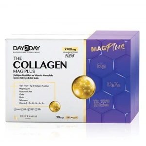 Day2Day Collagen Mag Plus Çilek Karpuz Aromalı 30 Saşe