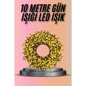 Dekoratif Aydınlatma Ampüllü 10 Metre Gün Işığı Şerit Led