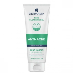 Dermavia Akne karşıtı Salisilik Asitli Parfümsüz Cilt Temizleyici Yüz Yıkama Jeli 200 ml