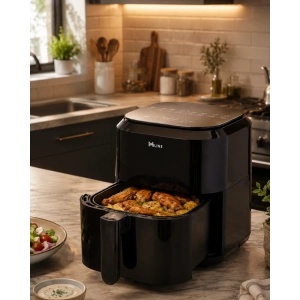 Dokunmatik Air Fryer 4 Litre Yağsız Fritöz 1360W Güçlü Pişirme