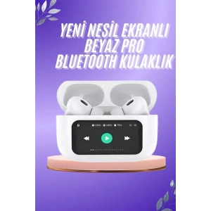 Dokunmatik Ekranlı ANC/ENC Yeni Nesil Pro Bluetooth Kulaklık Dokunmatik Ekran