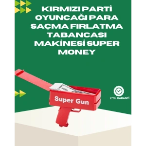 Elektrikli Money Gun Oyuncak Parti Tabancası