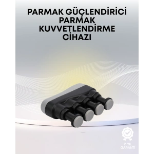 Ergonomik Parmak Egzersiz Aleti El ve Bilek Güçlendirici
