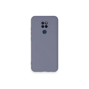 General Mobile GM 20 Kılıf Nano içi Kadife Silikon - Gri