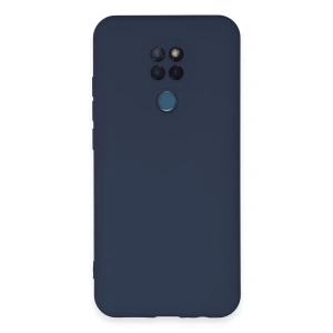 General Mobile GM 20 Kılıf Nano içi Kadife Silikon - Lacivert