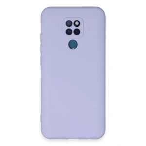 General Mobile GM 20 Kılıf Nano içi Kadife Silikon - Lila