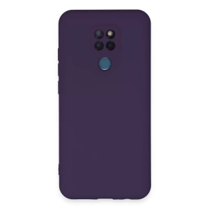 General Mobile GM 20 Kılıf Nano içi Kadife Silikon - Mor