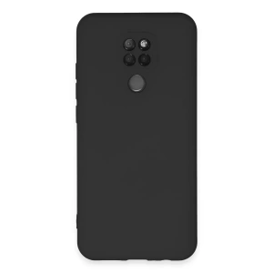 General Mobile GM 20 Kılıf Nano içi Kadife Silikon - Siyah