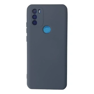 General Mobile GM 21 Plus Kılıf Nano içi Kadife Silikon - Gri