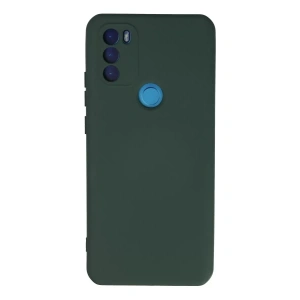 General Mobile GM 21 Plus Kılıf Nano içi Kadife Silikon - Koyu Yeşil