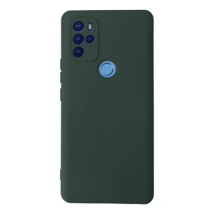 General Mobile GM 21 Pro Kılıf Nano içi Kadife Silikon - Koyu Yeşil