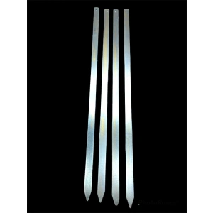 Geniş Yassı Metal Adana Kebap Şişi - 50 cm