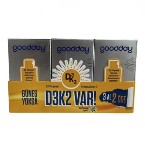 Goodday Vitamin D3 K2 Sprey 20 ml 3lü  Avantajlı Paket