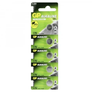 GP LR44 A76 1.5V Alkalin Pil 5li Paket