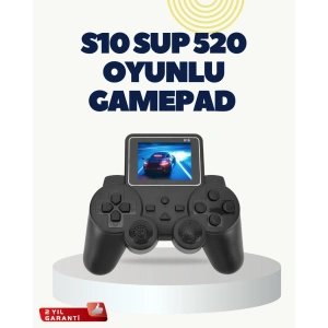 HDMI Destekli S10 Gamepad 520 Oyunlu TV’ye Bağlanabilir Atari 2025 Model