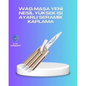 Hızlı Isınan Şarjlı Saç Kıvırıcı Maşa
