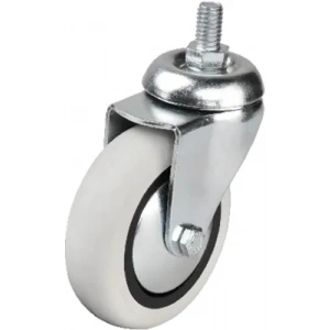 Hts 352 - 75x25 mm PVC Makaralı Vidalı Teker 4 Adet