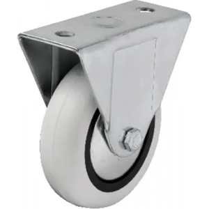 Hts 355 - 75x25 mm PVC Makaralı Sabit Teker 4 Adet