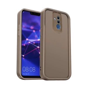 Huawei Mate 20 Lite Kılıf Viera Silikon - Kahverengi