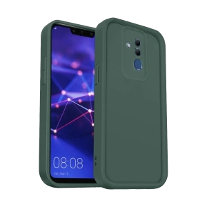 Huawei Mate 20 Lite Kılıf Viera Silikon - Koyu Yeşil