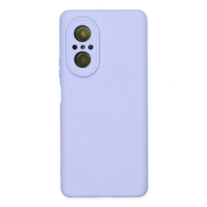 Huawei Nova 9 SE Kılıf Nano içi Kadife Silikon - Lila